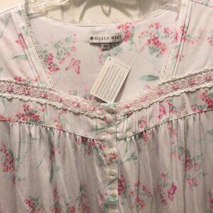 EILEEN WEST NIGHTGOWN Calf Length NWT sz M, L, XL